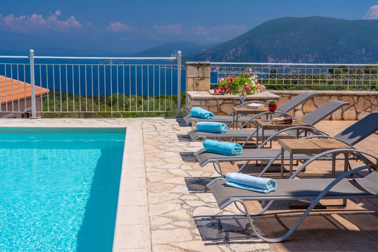 Guiscardos Luxury Villa Fiskardo Esterno foto