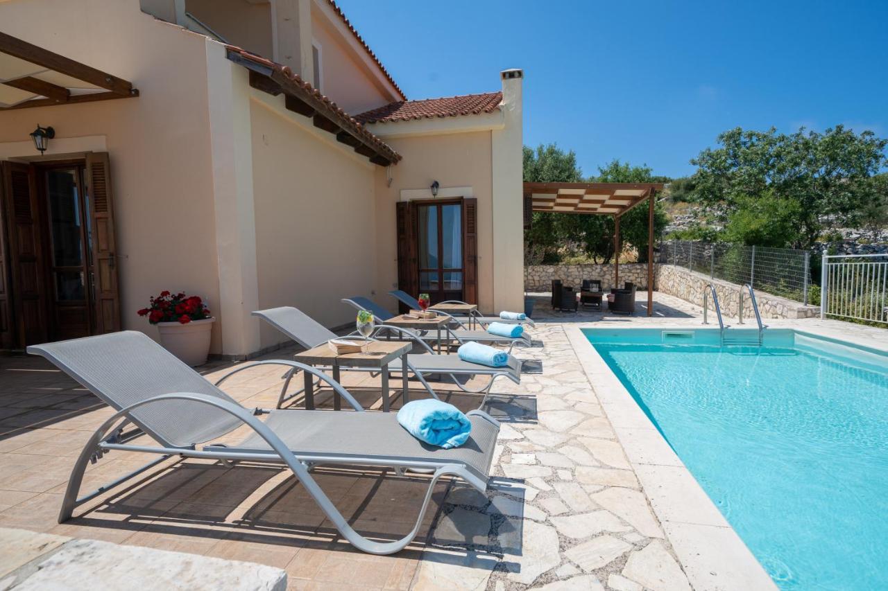 Guiscardos Luxury Villa Fiskardo Esterno foto